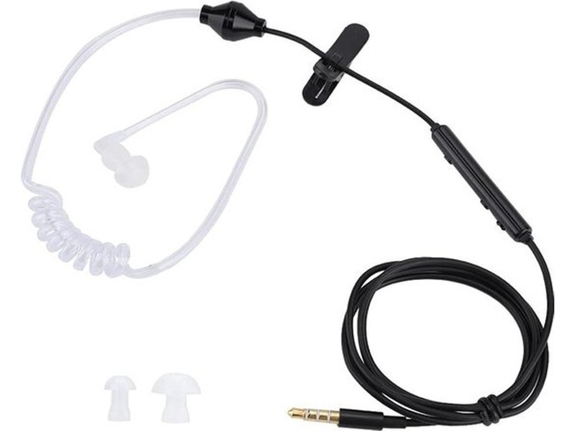 In-ear Fones De Cabeça Com Microfone 35 Mm - Conector Jack Estándar - Compatível Com Ios E Android - Preto Linha Branca Câmera.