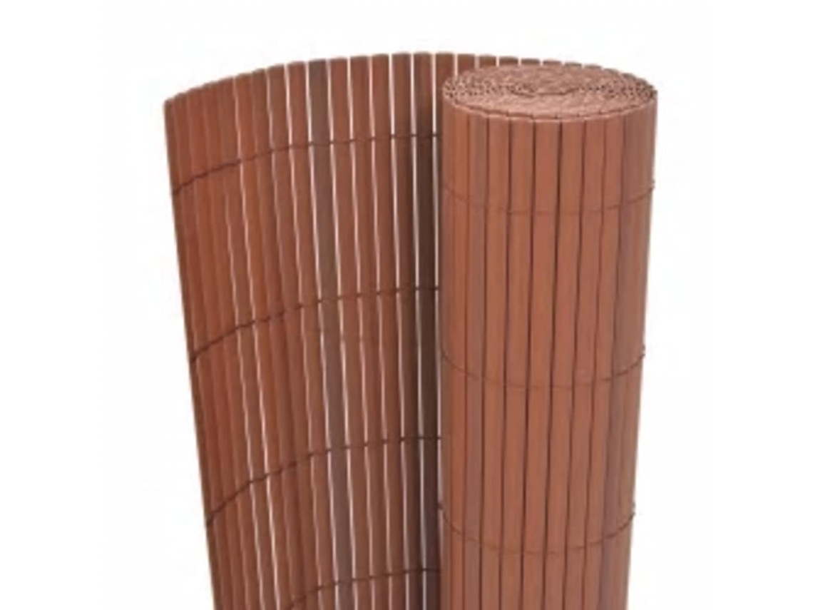 Cerca De Jardim Dupla Face 110x300 Cm Castanho