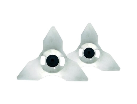 Mtd Mrk6101Aet / 1011 Rs 3000 Kit de Lâminas 2 Peças Adequado para Modelo de Máquina/Veículo Mtd ROBOMOW