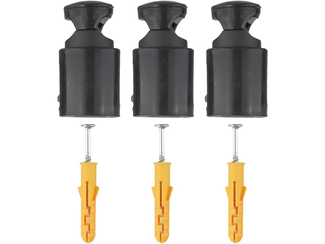 Conjunto De 3 Suportes Para Radiador Toalha, Ajustáveis De 65a 82mm, Clipes De Fixação Na Parede Para Toalheiros