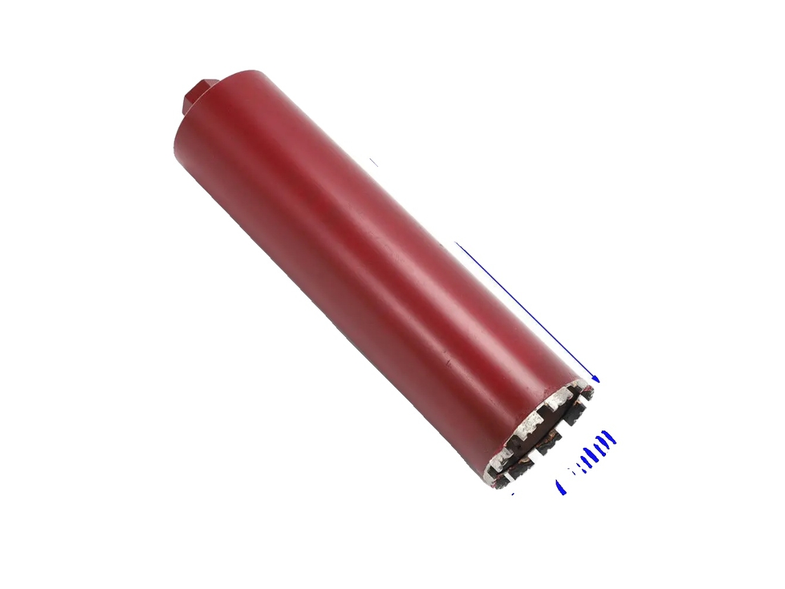 Broca De Diamante, Versátil Para Alvenaria, Corte De Precisão, 76mm, 450mm