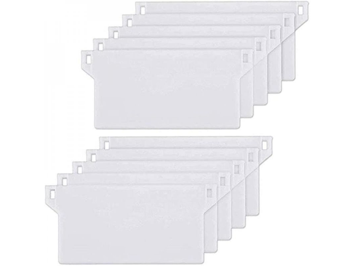 2026 10 Peso Placa para Persianas Verticales Californianas 127mm Blanco Repuesto Piezas Wbh