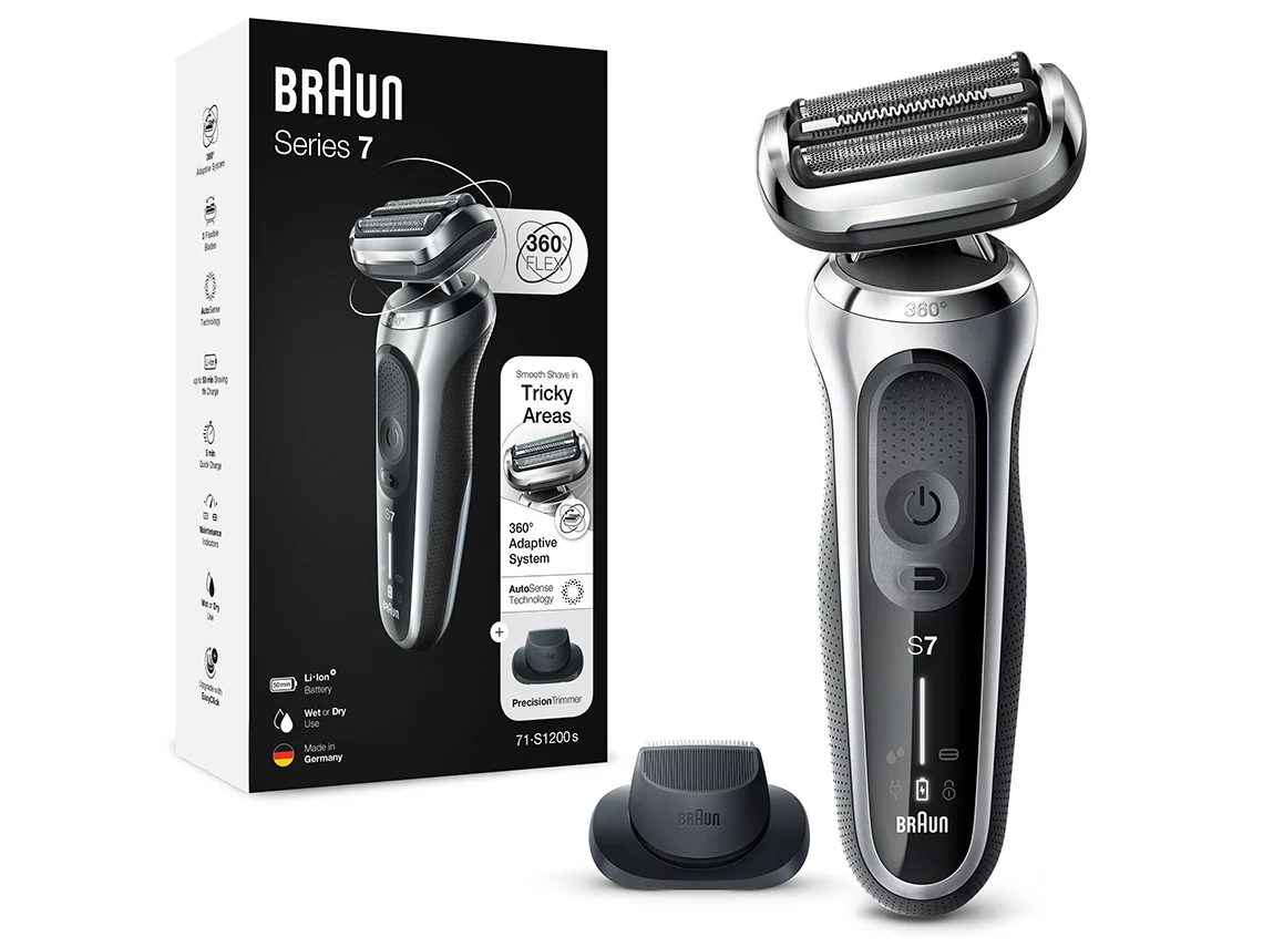 Máquina de Barbear BRAUN Shaver Series 7 71-S1200 S