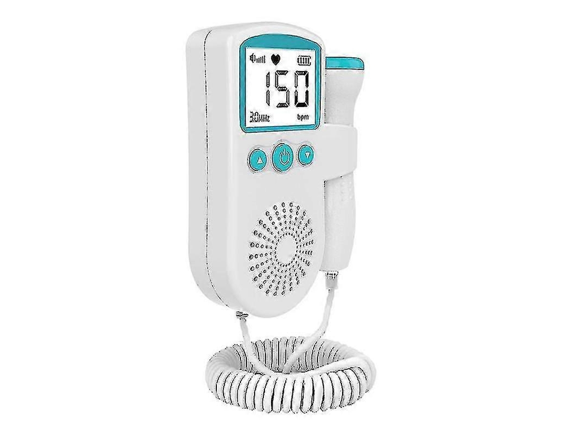 Detetor De Frequência Cardíaca Fetal Com Tela Lcd E Sem Radiação