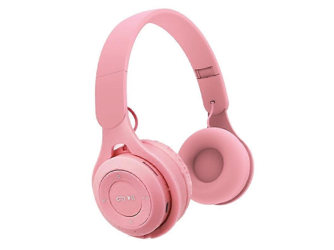 Fones de ouvido sem fio Bluetooth Hengrongshen M6, fone de ouvido estéreo dobrável para jogos com microfone (preto)