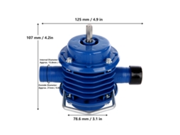 Laxiscreed Mini Bomba De Pistão Elétrica Em Plástico Para Casa E Jardim
