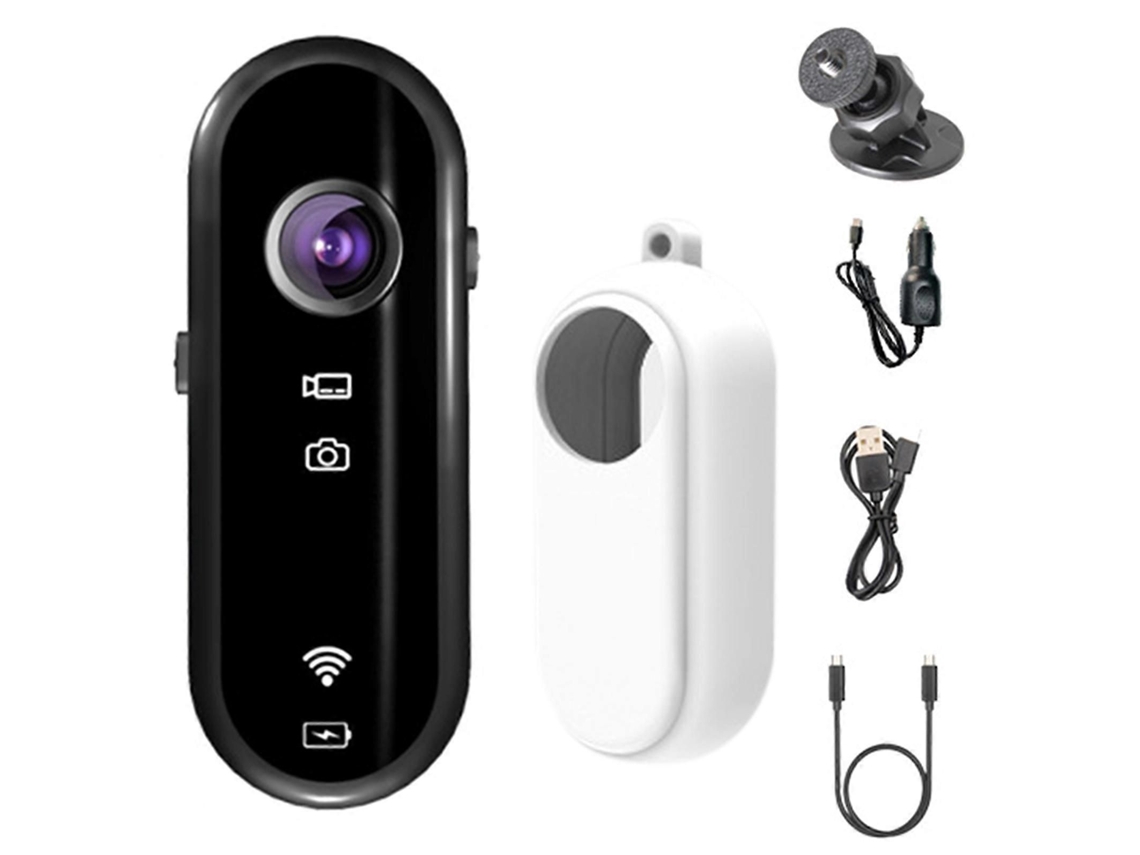 Mini Câmera Full HD com Mãos Livres para Fotografia e Gravação de Vídeo TAISHENGDA