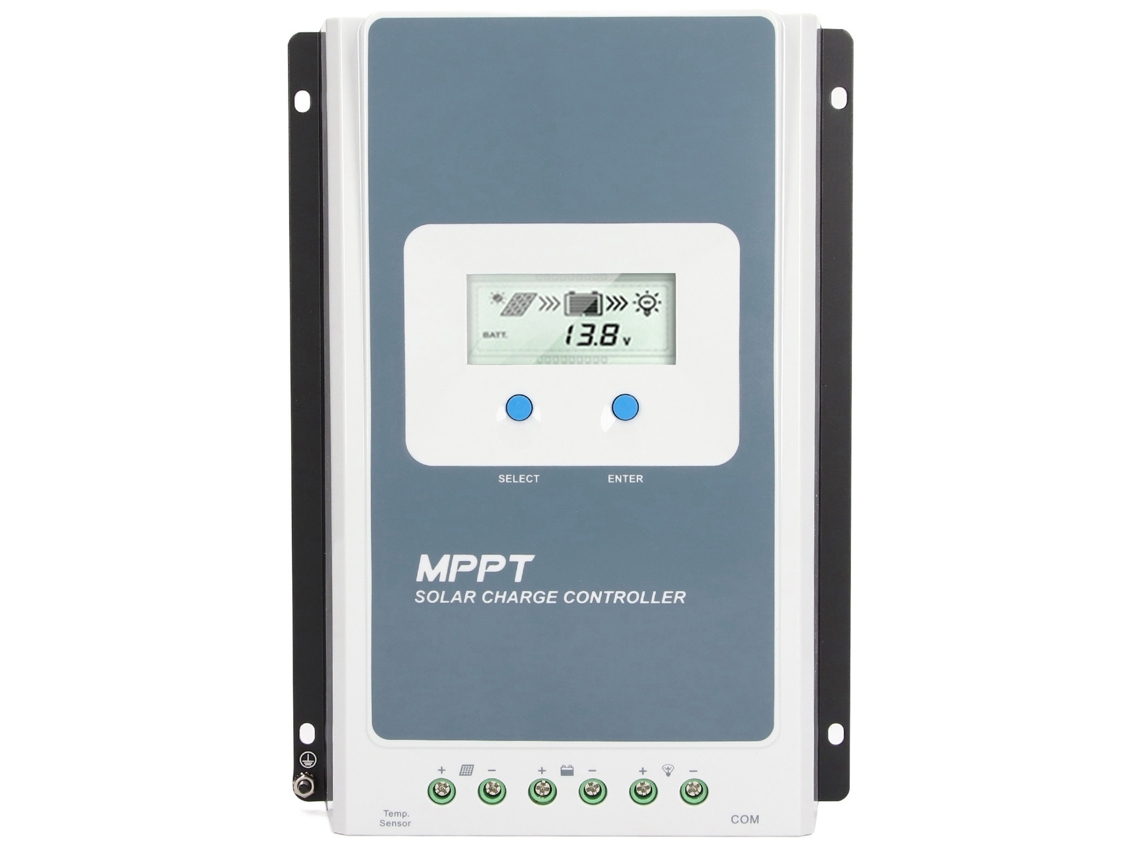 Controlador Solar Mppt 40a 12v 24v Com Prova Térmica