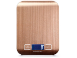 Lurelia Balança De Cozinha, 5 Kg, 1 G, Lcd, Aço Inoxidável