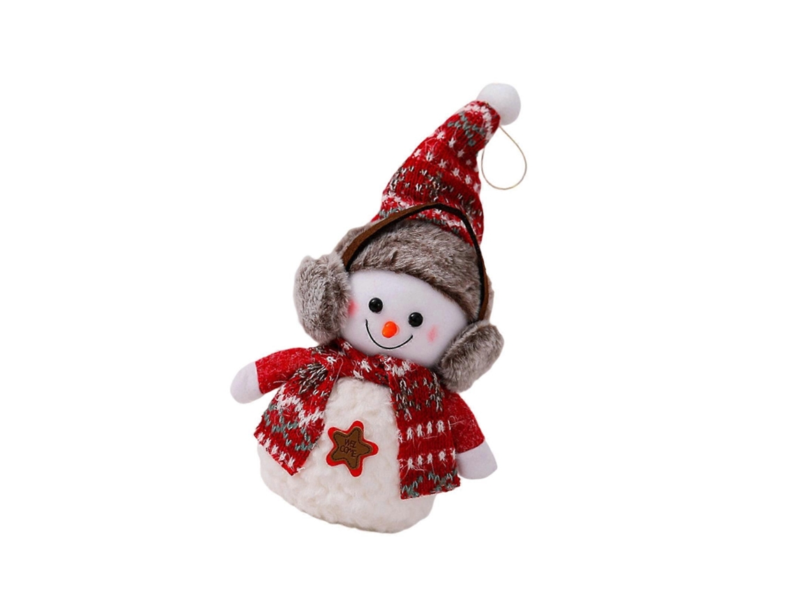 Pelúcia De Boneco De Neve Médio, Para Decoração De Natal E Presente