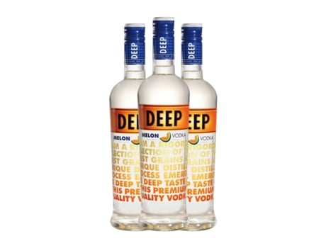 Vodca LUIGI FRANCOLI Deep Melon (0.7 L - 3 Unidades)