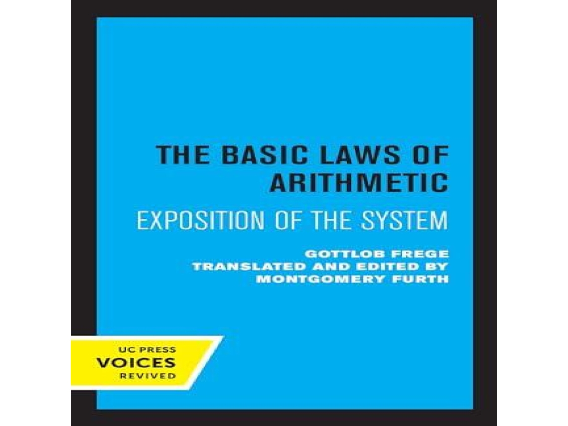 Livro Basic Laws of Arithmetic de Gottlob Frege (Inglês)