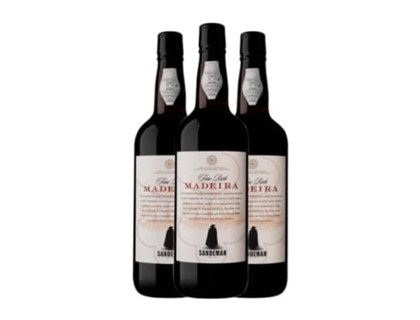 Vinho fortificado SANDEMAN PORTO Fine Rich Negramoll Madeira (0.75 L - 3 Unidades)