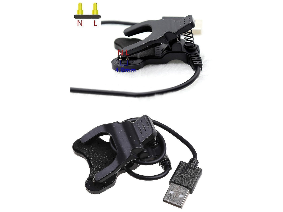 Carregador USB universal de 5 V para relógio inteligente com clipe para cabo de carregamento de bicicleta elétrica TW64 Ly (ruipei)