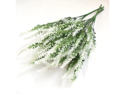Flores de Lavanda Artificial Branca LAXISCREED