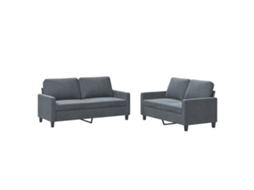 Sofa Set, Sofa Sets Vidaxl Cinzeto Veludo (n/a)