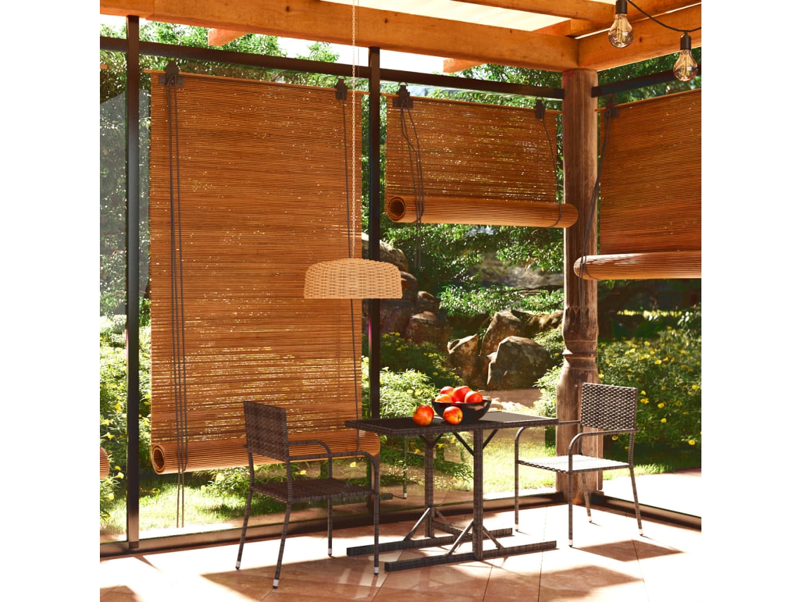 Conjunto de Refeição para Jardim HARLANV1 com Almofadas Cinza