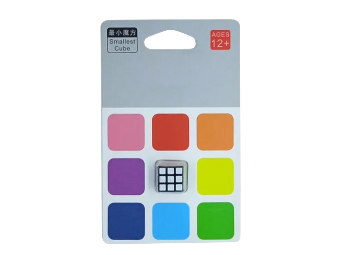 Mali puzzle de Velocidade Mini 1cm 3x3 Plástico Abs para Crianças e Adultos Coleção Portátil