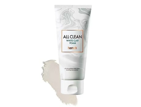 Mousse de Limpeza Total Argila Branca 150 G Mousse de Limpeza Com Argila Branca Heimish