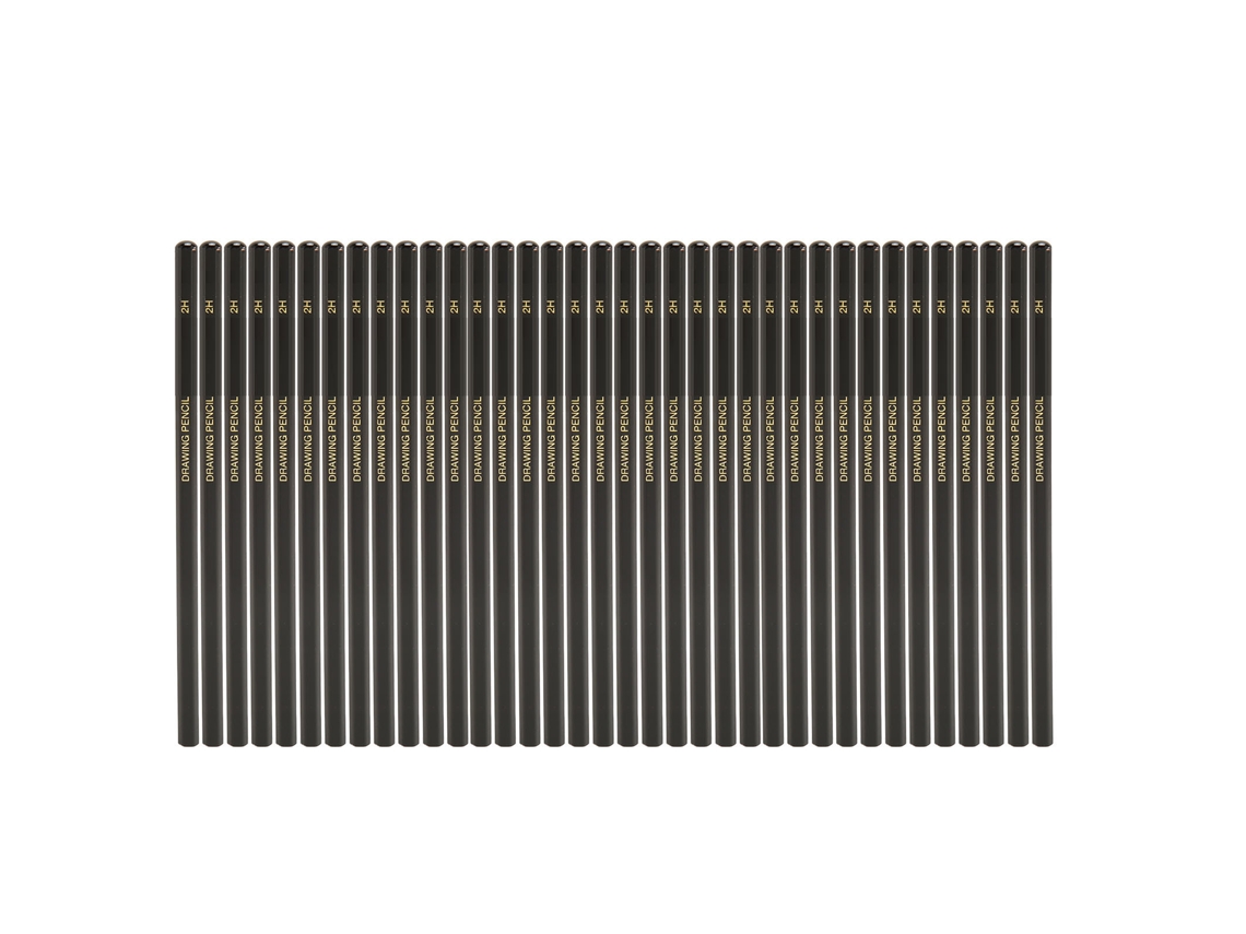 36 Lápices De Grafite Conjunto De Lápices Para Desenho E Sombreado Para Iniciantes, Aficionados E Profissionais 2h