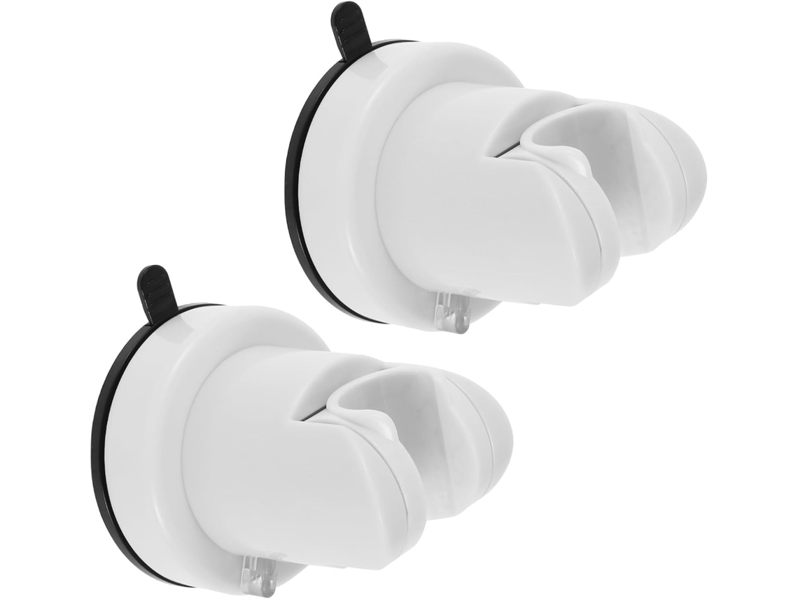 Suporte De Parede Para Chuveiro Com Base Sucção Antiderrapante E Rotação 360° Ducha Manual 7 Polegadas Diâmetro Suportes