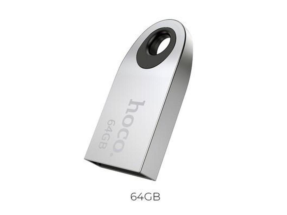 Pendrive Hoco Mini Insightful 64Gb Usb 2.0 Preto