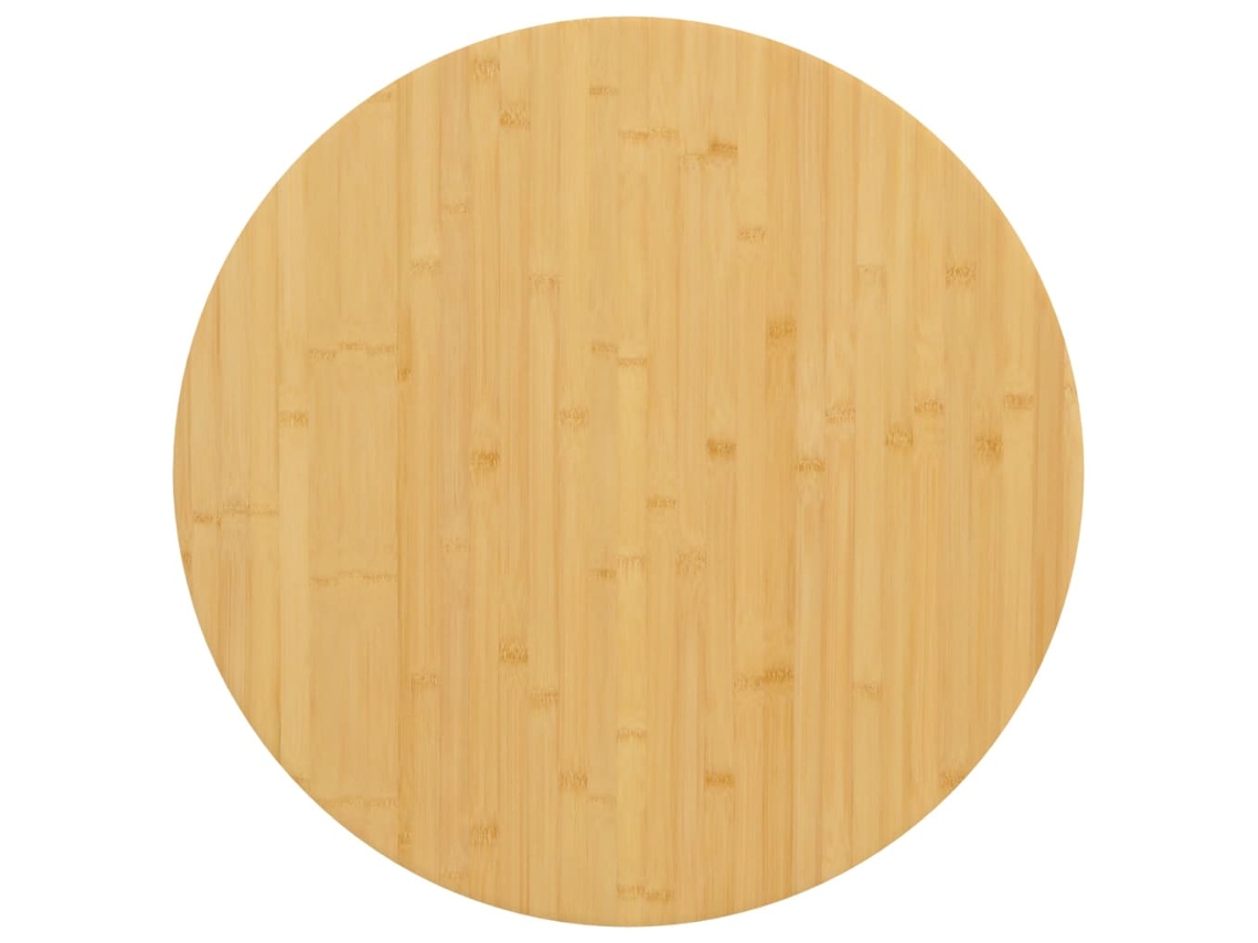Vidaxl Tampo De Mesa Ø90x1,5 Cm Bambu