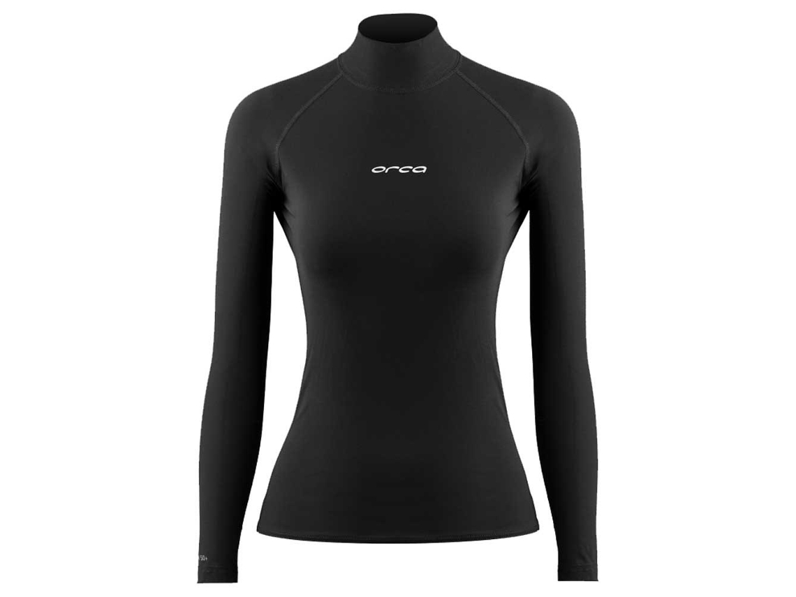 Rashguard Feminino de Manga Comprida Tango Preto Sorca