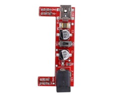 Fonte De Alimentação Para Breadboard Laxiscreed Com 2 Canais, Entrada 6,5-12v Dc De Alta Qualidade