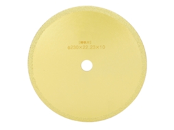 Disco De Sierra Diamante Para Esmeralda Metal Hierro Fundido 230x22.23x10mm