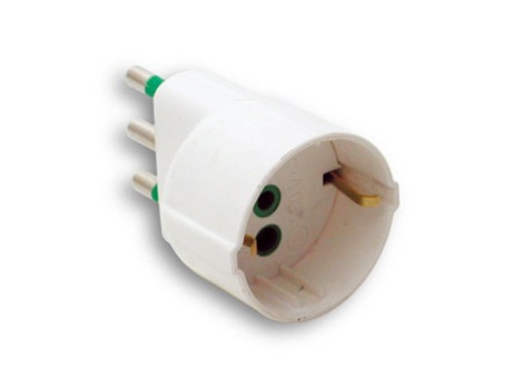 82130 Adaptador de plugue elétrico universal tipo L branco Fme(it)