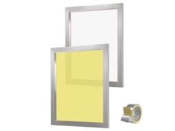 Conjunto De Quadros De Serigrafia Alumínio 160 Mesh Para Estampagem Têxtil Tekmaquinas