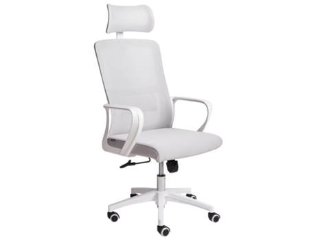 Cadeira de malha Beliani Monarch Workshop cinza 46x62x120