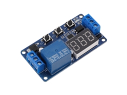 Laxiscreed Relé De Temporização Dc12v Com Display Digital Para Controle De Atraso