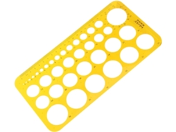 Lurelia Régua Plástica Com Transparente E Durável Para Desenho Técnico