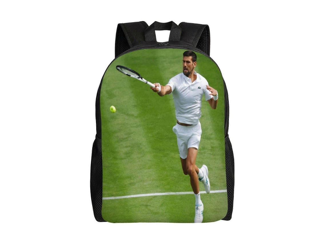 Mochila Novak Djokovic D326 Para Estudantes, Durável E Leve, Alça De Ombro Impermeável E Respirável V326 Olysi Shop