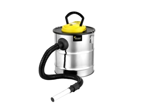 Aspirador de Cinzas 1200W-20 Litros. Tanque de Aço Inoxidável. Inclui Filtro e Tampa para Proteger O Filtro. DICOAL