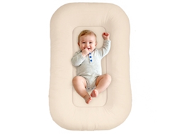 Ninho de Bebé CHRUI 0 24 Meses Algodão Respirável Portátil 90x50cm (azul)