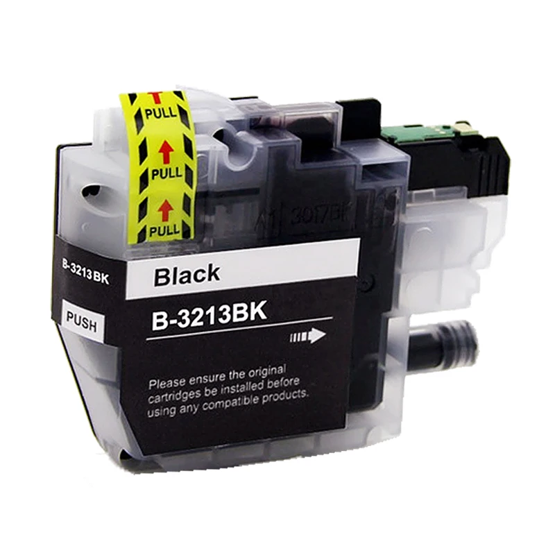 1 Tinteiro Preto Nº Lc3211 Lc3213 para Impressora Brother Lc3211xl Lc3213xl Dcp j572dw Dcp j772dw Dcp j774dw Mfc j491dw MDUG