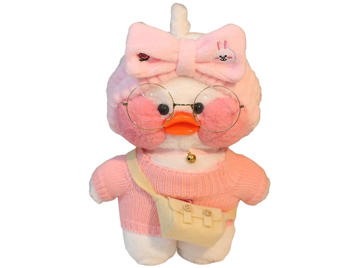 Mali pato Rosa de Pelúcia Macio Brinquedo Animal Presente para Crianças Meninos Meninas Diy