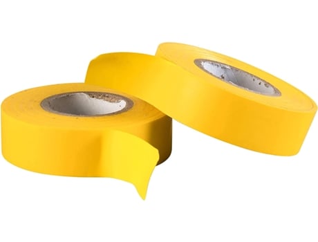 Conjunto de 2 Fitas Electro-Isolantes Amarelas VOINEE