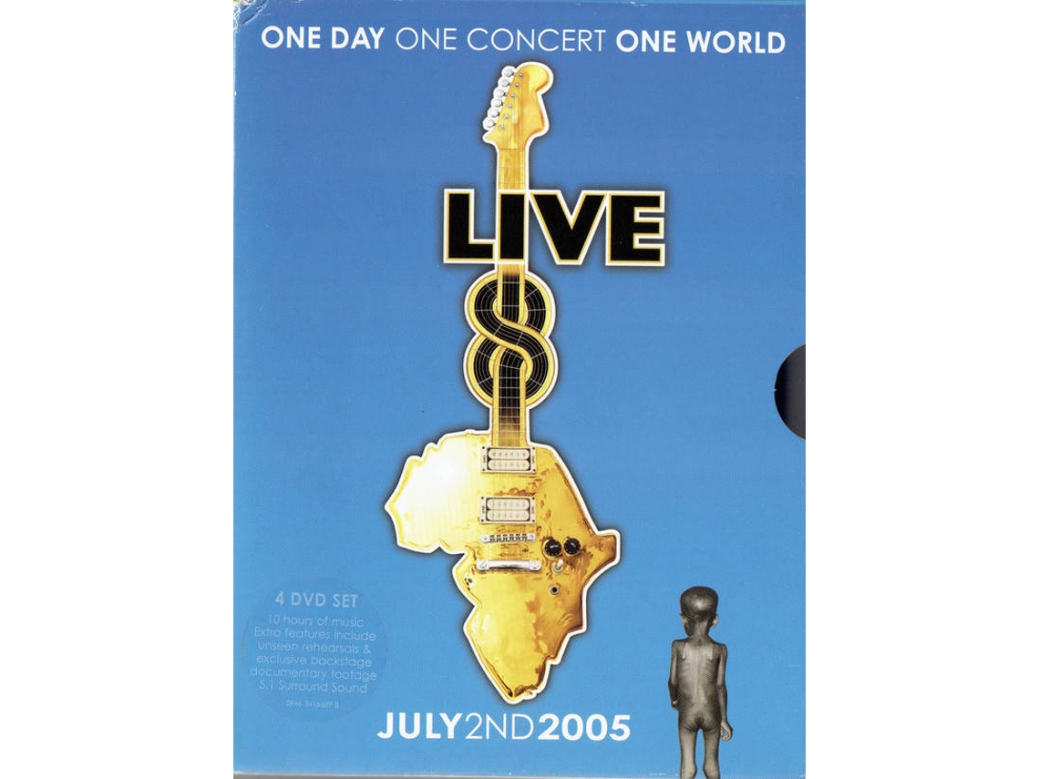 DVD Various - Live 8 Roma (5CDs)