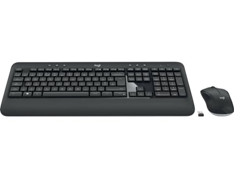 Teclado LOGITECH MK540 Advanced (Wireless - Idioma Árabe - Preto)