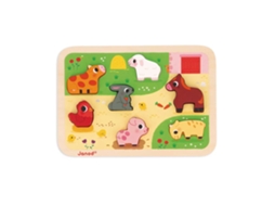 Puzzle de Madeira JANOD 7 Pecas a Quinta J07121