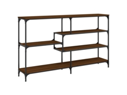 Console Table, Console Tables Vidaxl Marrom Madeira Processada (n/a)