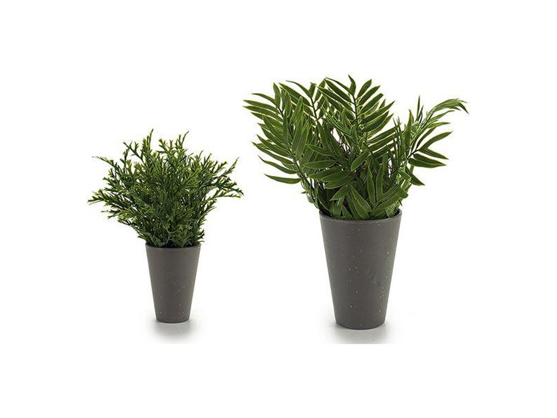 Vaso Ibergarden Cinzento (13 X 25 X 13 Cm)