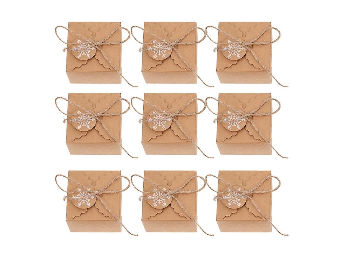 1 Conjunto De Caixa De Embalagem De Natal Allinless