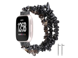 Pulseira De Relógio Lurelia Para Fitbit Versa Rough Stone Relógio Friday Stone