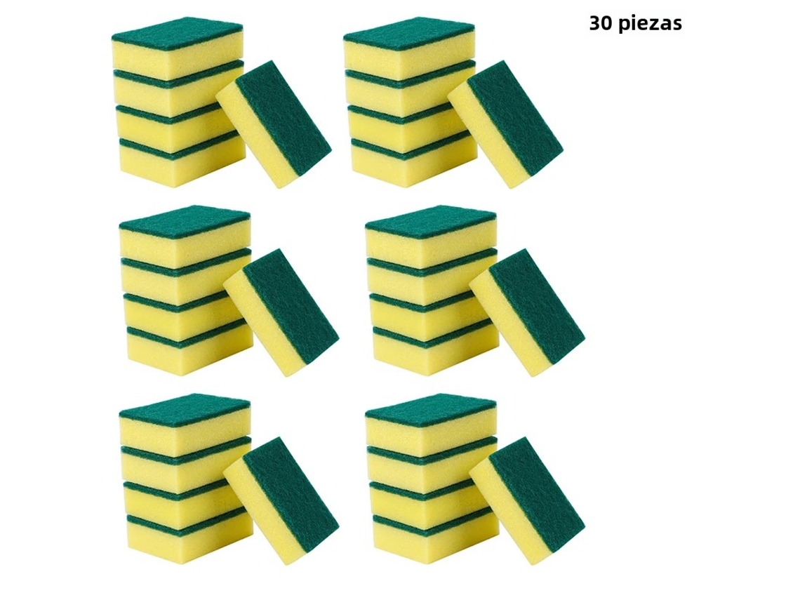 Conjunto de Esponjas de Limpeza MDUG (30 Peças)