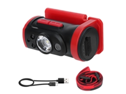 Lanterna Frontal Usb com Sensor de Movimento Led